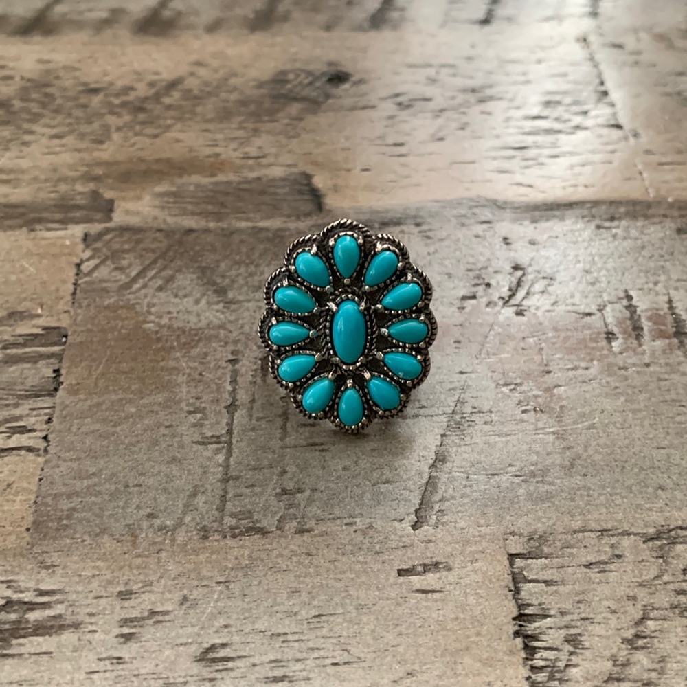 Carolyn Pollack Relios American West Sterling silver turquoise ring